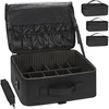 black with 3 clear bags